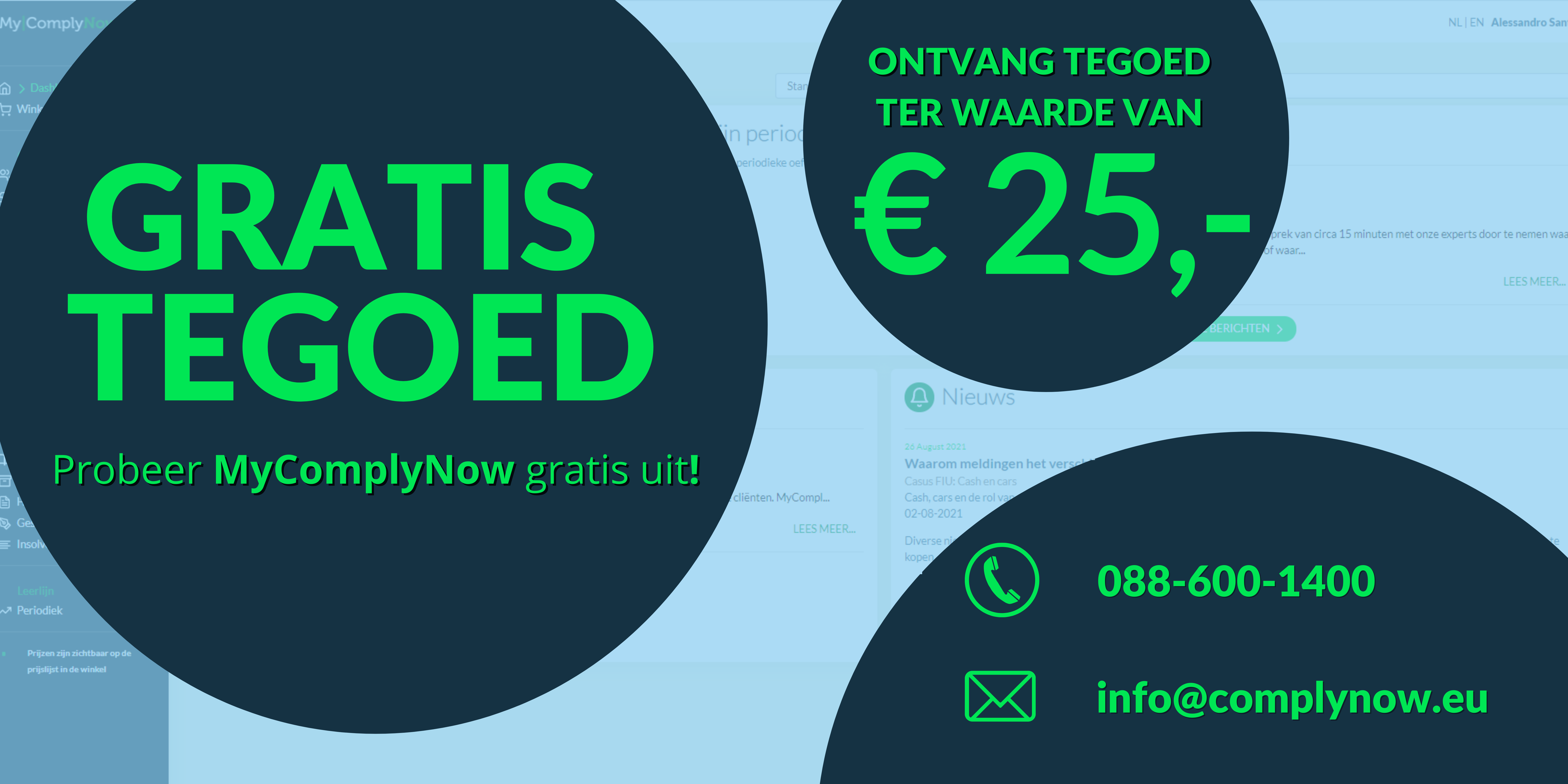 Banner actie MyComplyNow