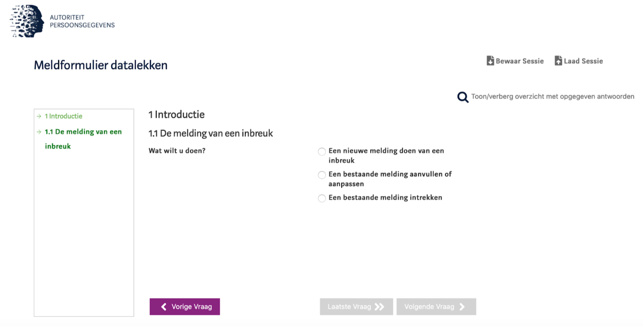 Melding datalekken